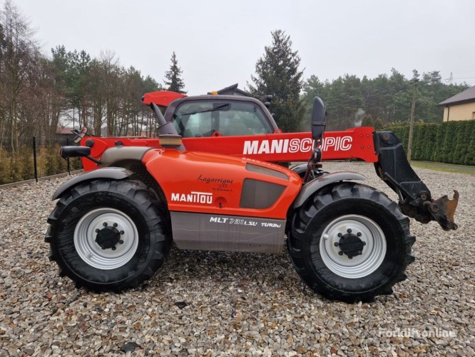 Телескопічний навантажувач Manitou MT 731 LSU Turbo